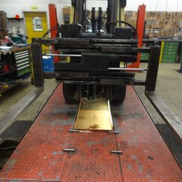 Fourche pince rotative Stabau