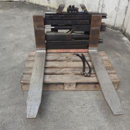 Dispositif de réglage des fourches Meyer